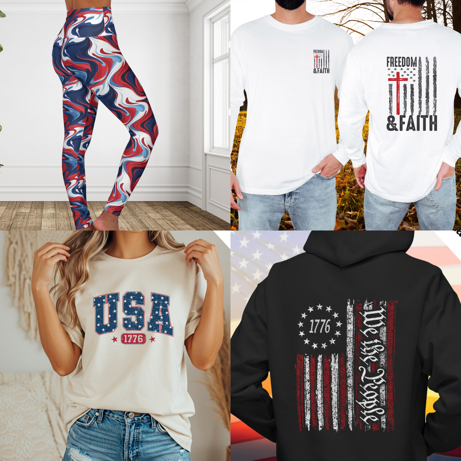 Patriotic Tees & Leggings